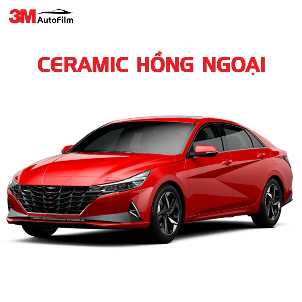 PHIM CÁCH NHIỆT 3M CERAMIC HỒNG NGOẠI SEDAN