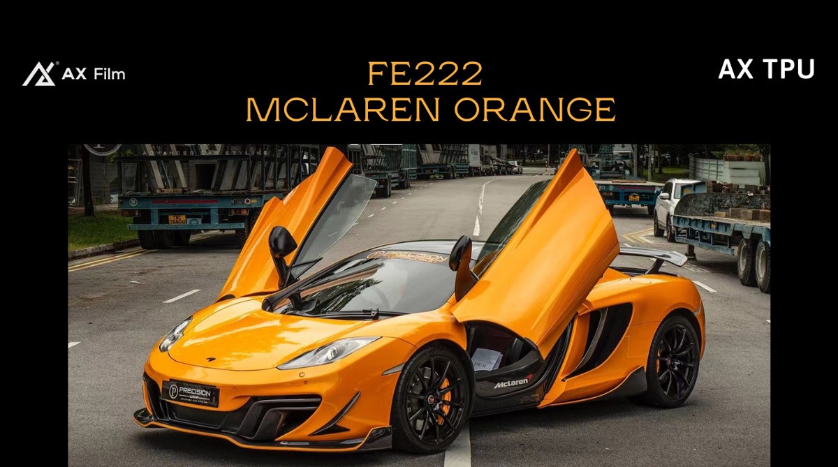 AX FLIM TPU MCLAREN ORANGE - CAM MCLAREN