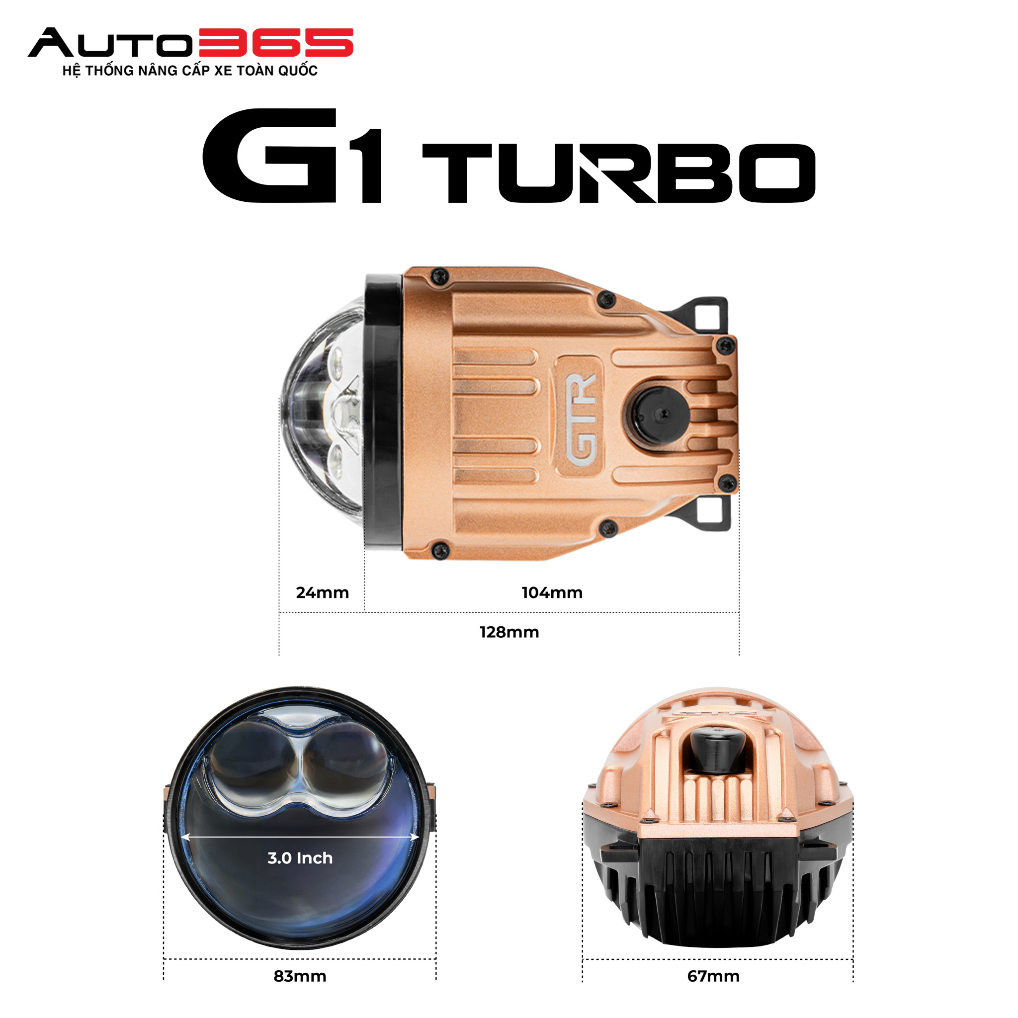 BI GẦM GTR G1 TURBO