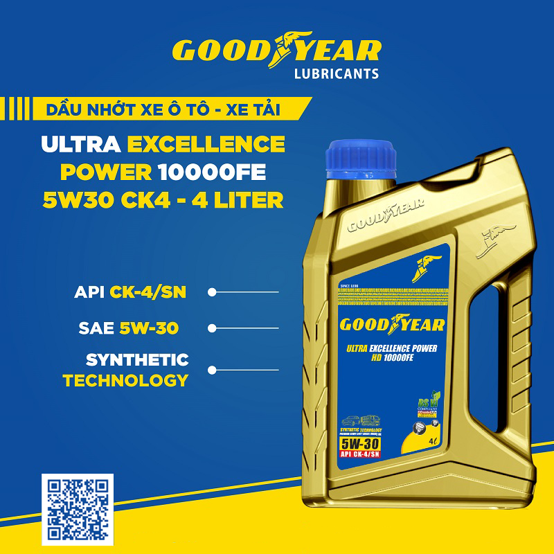 GOODYEAR ULTRA EXCELLENCE POWER HD 10000FE 5W30 CK4